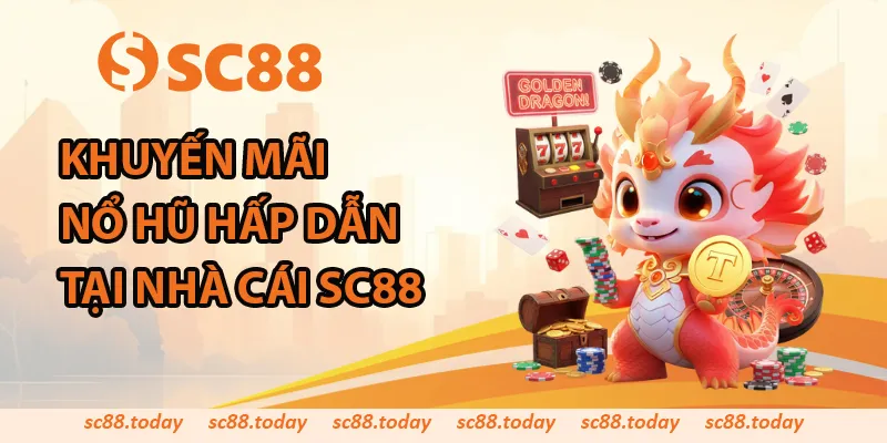 Khuyến mãi hấp dẫn tại sảnh chơi nổ hũ tại nhà cái SC88