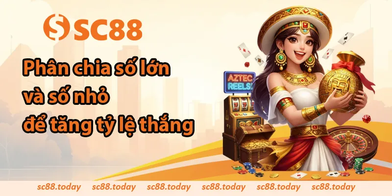 Phân chia số lớn và số nhỏ khi chơi bingo để tăng tỷ lệ thắng